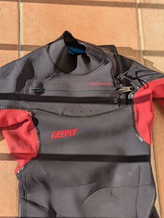 Fato deeply performance sem zip 3/2 tamanho s