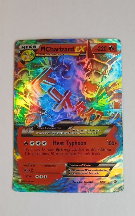 Kolekcjonerska karta  pokemon Charizard EX