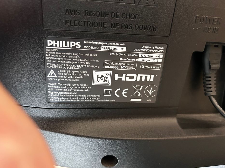 Sprzedam TV marki PHILIPS 32”