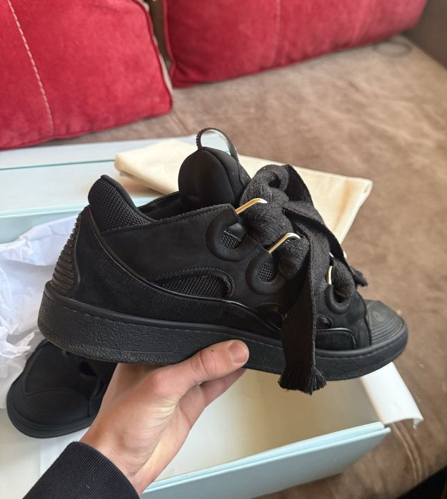 Кроссовки Lanvin curb black — zdjęcie 3