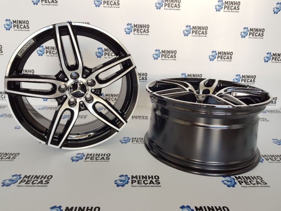 Jantes Mercedes CLA AMG 18 Preto Polido