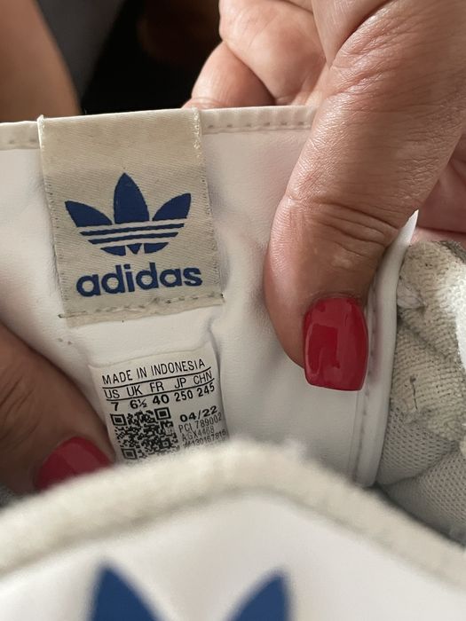 Buty adidas biale rozmiar 40