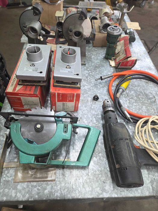 Wiertarka CELMA z różnymi przystawkami