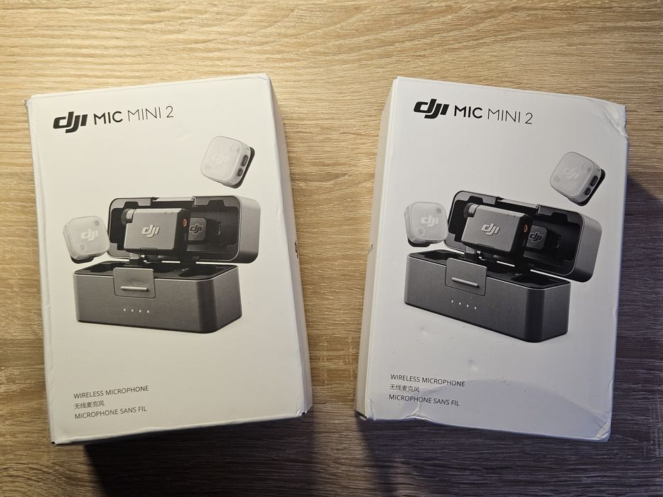 DJI mic mini 2 (2tx 1rx case накладки) максимальний комплект мікрофони під телефон чи камеру