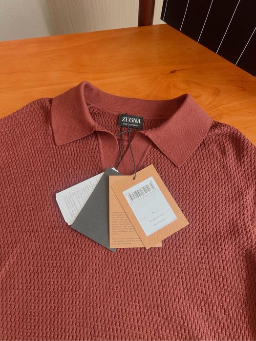 Мужское поло Zegna (XL)