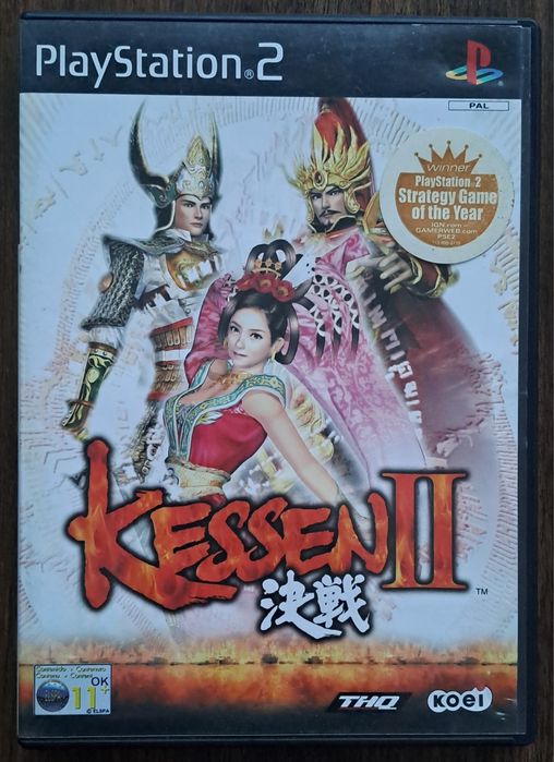 Jogo consola Sony Playstation 2 PS2 Kessen II