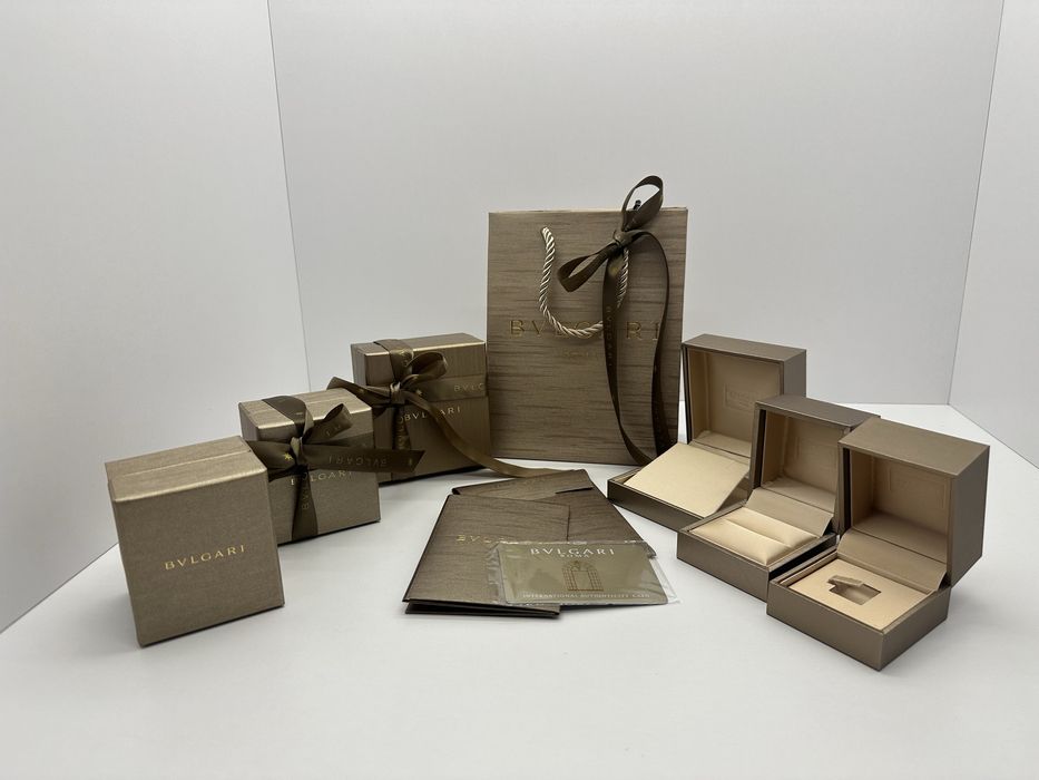 Упаковка для кольца Булгари.Bvlgari