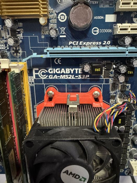 Комплект материнка s775