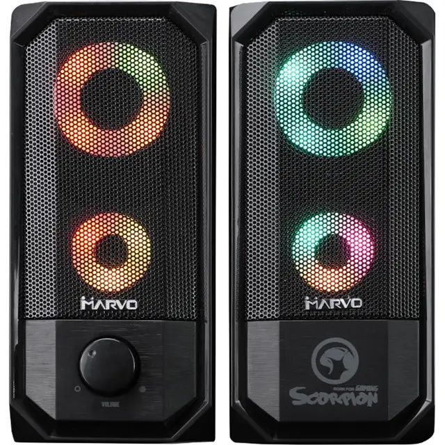 Акустическая система MARVO SG-265 (Led) Black