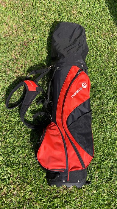 Saco de Golfe com 6 Tacos, Bolas, Tees e Luva [Como Novo]