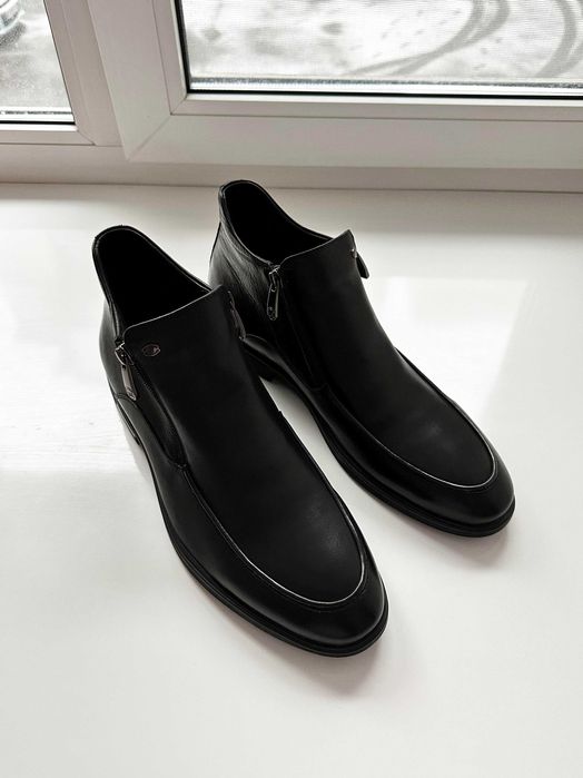 Мужские кожаные ботинки туфли Vitto Rossi натуральная кожа