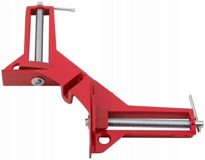 Ścisk STOLARSKI Kątowy 90° Zacisk Narożny Aluminiowy 75mm - 4 sztuki