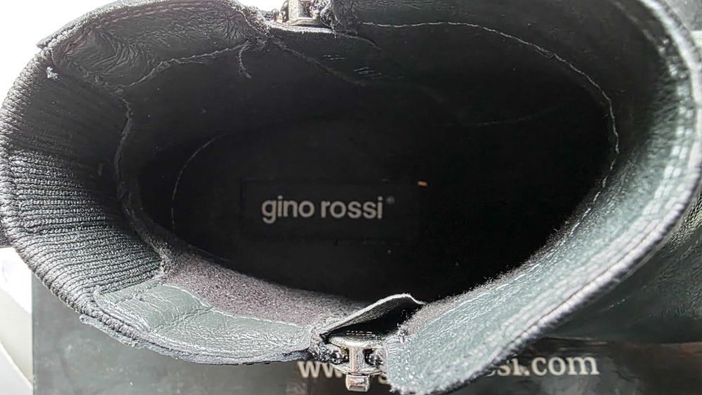 Sztyblety męskie - Gino Rossi - skóra ,rozmiar 41