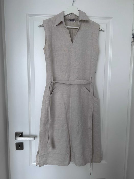 Sukienka lniana De Facto S