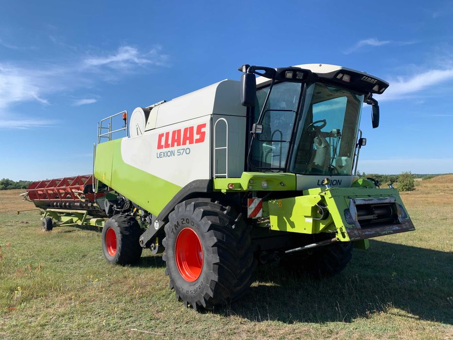 Claas Lexion 570 комбайн зерновий