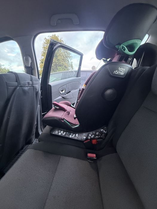Fotelik britax romer 15-36 kg, bordowy, dualfix