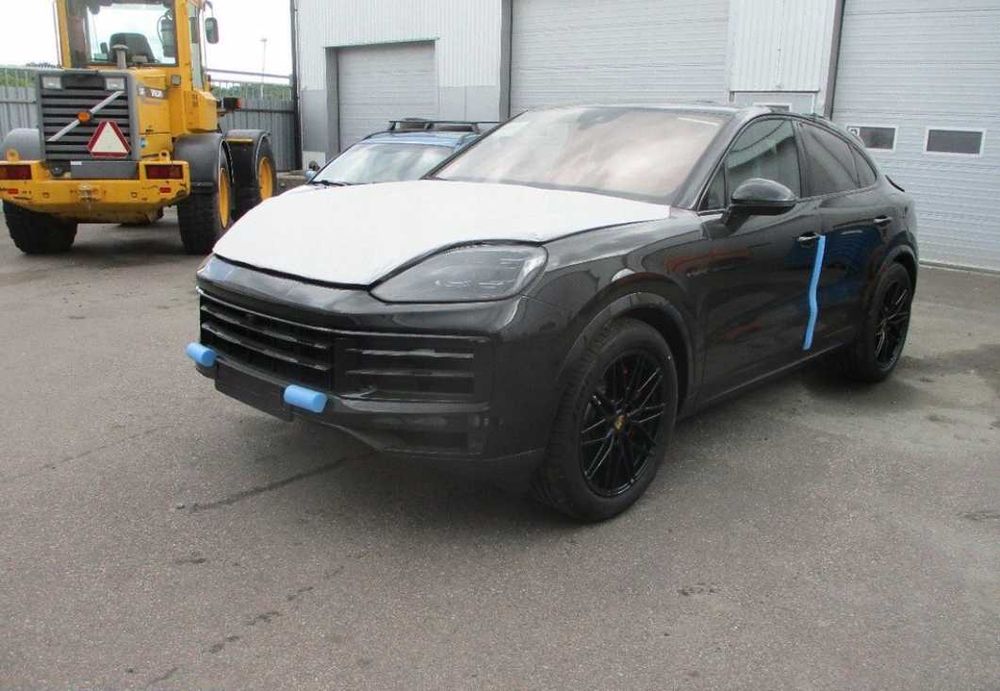 PORSCHE CAYENNE S 9Y капот передний разбор запчасть деталь порш каєн