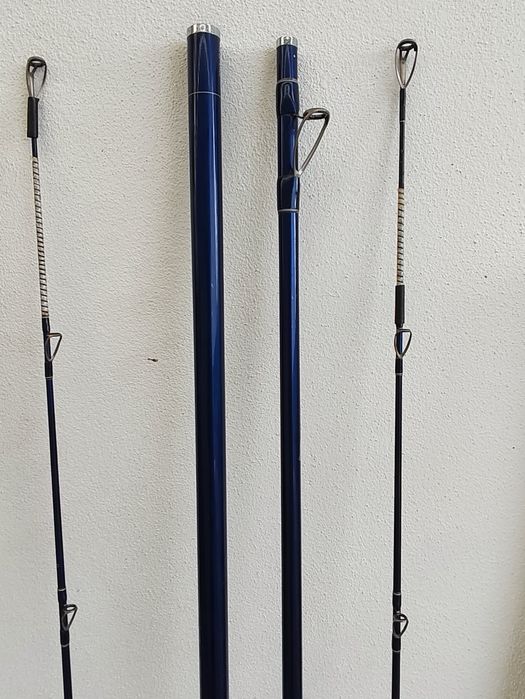 Parela de canas skycaster 33 mais dois carretos Shimano ultegra xsc e ci4+