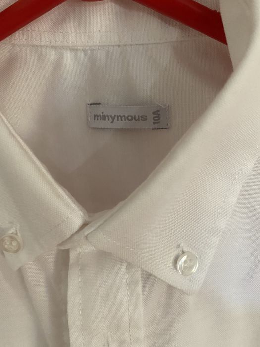 Camisa branca 10 anos