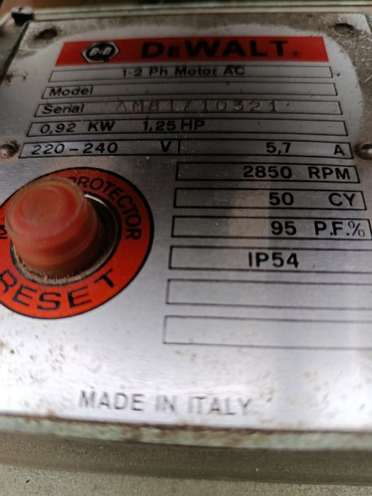 Piła radialna DeWalt dw 125 ukośnica