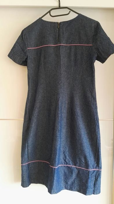 Sukienka jeansowa do karmienia z kieszeniami (De facto 40)