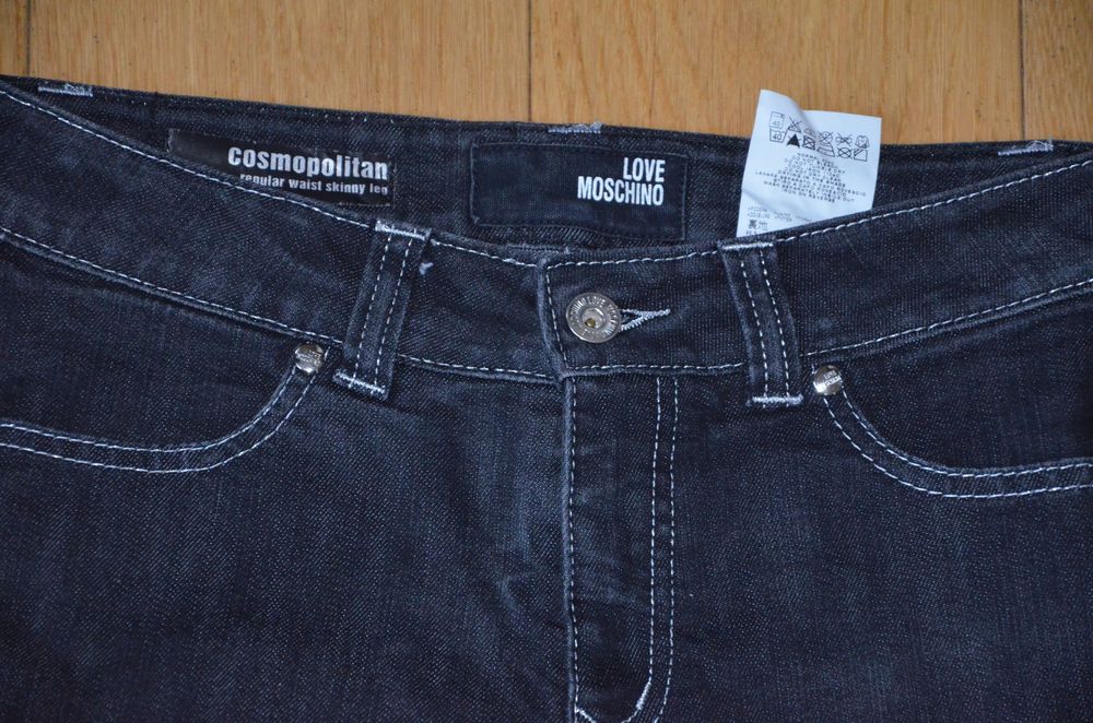 love Moschino spodnie jeansowe r. 26