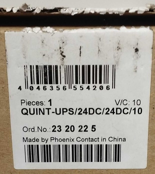 QUINT-UPS/ 24DC/ 24DC/10 - Zasilacz bezprzerwowy