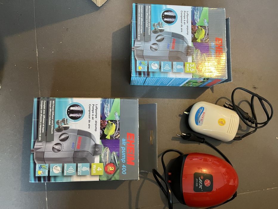 Bombas de ar para aquário