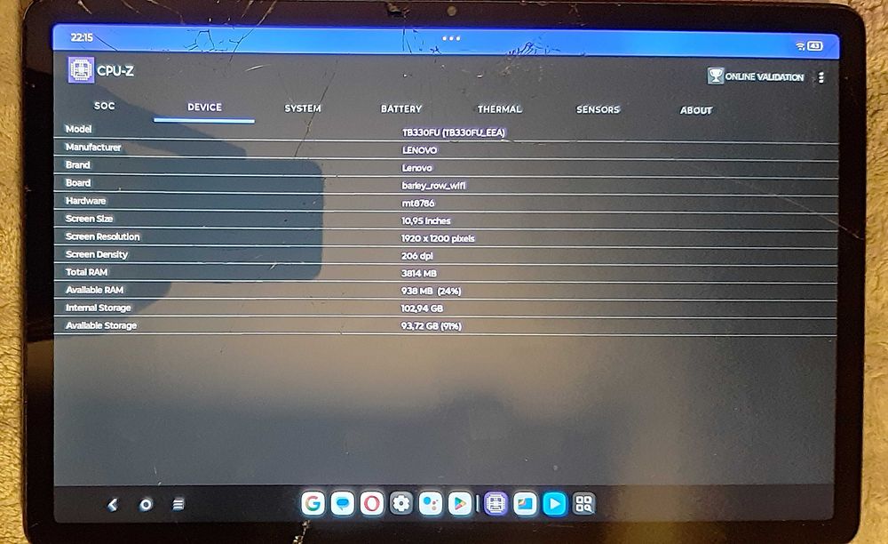 tablet Lenovo Tab M11  TB-330FU WiFi