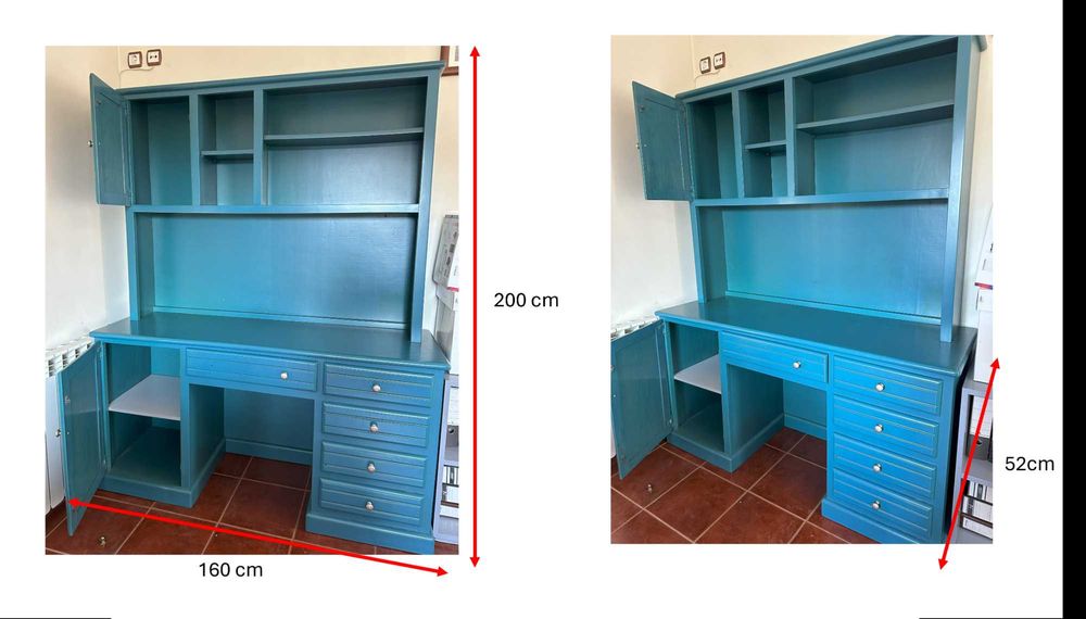 Quarto em carvalho (venda total ou por peças)