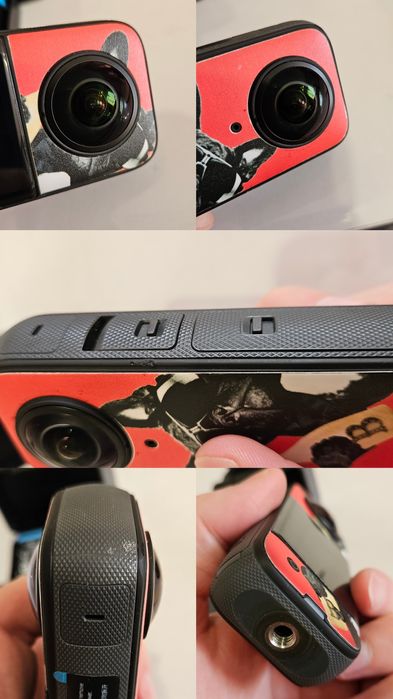 Insta 360 X3 екшн камера комплект, батареї