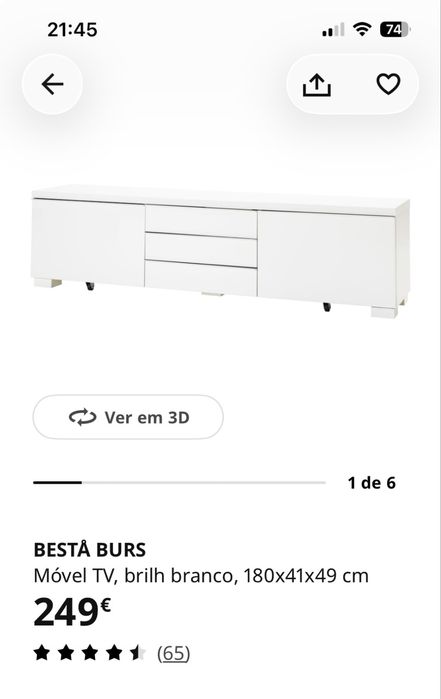 Movel para sala / tv , com oferta de 2 moveis para copos