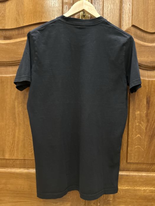 Czarny t-shirt, koszulka z krotkim rękawem BOSS