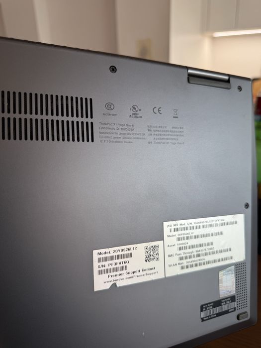 Portátil Ecrã Touch, Lenovo ThinkPad X1 Yoga Gen 6 Full Extras