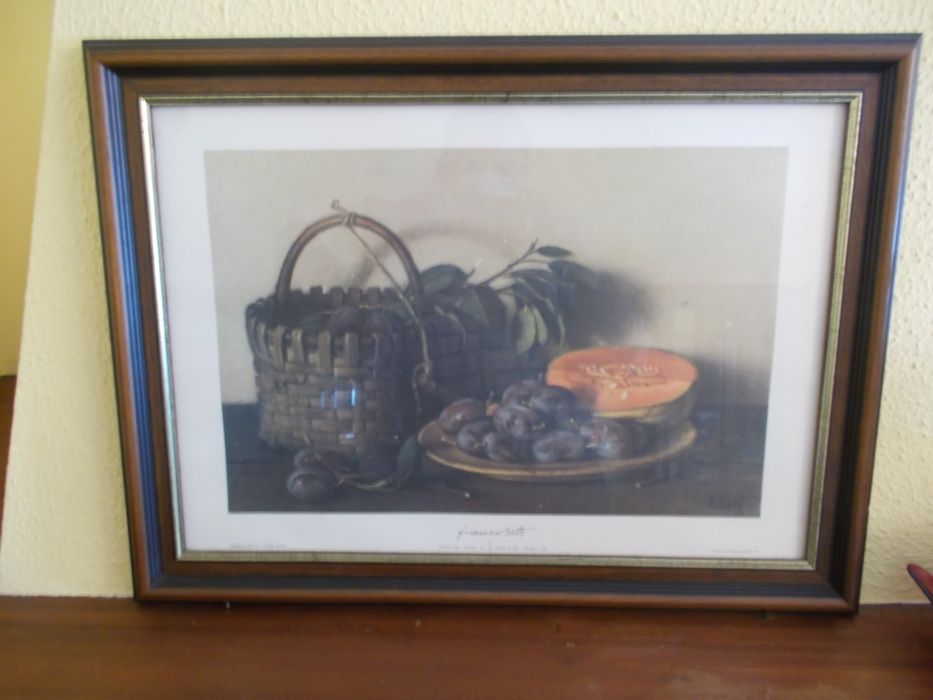 2 serigrafias italianas Franco Betti numeradas natureza morta