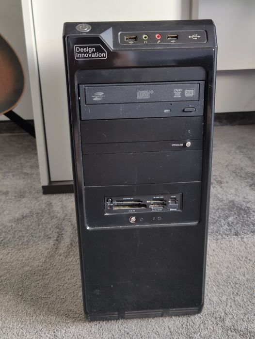 Komputer PC AMD Phenom II X6 1045T | 8GB RAM | SSD 120GB | Radeon HD 7700 | Windows 10