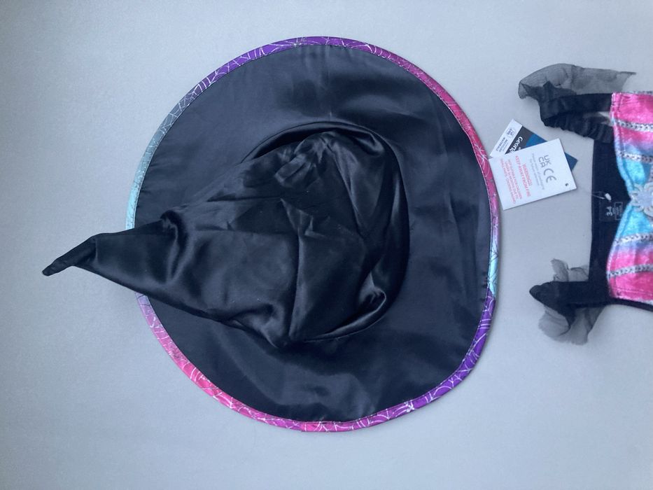 Strój karnawałowy przebranie czarownica wiedźma pajęczyca 98/104 cm