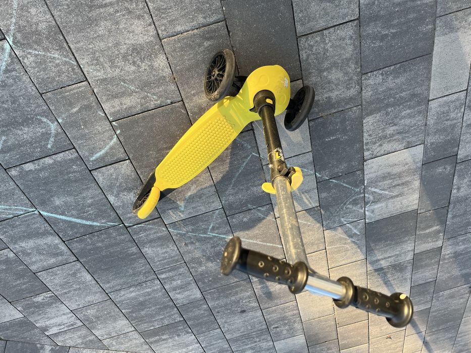 Hulajnoga 3 kołowa - decathlon, Oxelo B1 / żółta