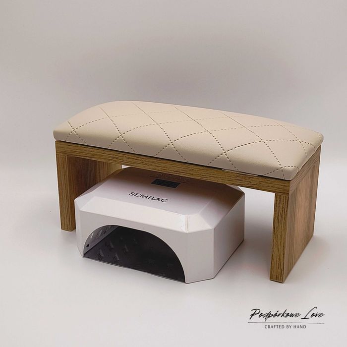 Podpórka do Manicure Pedicure Podstawka Dąb RĘCZNIE ROBIONA PREMIUM !!!