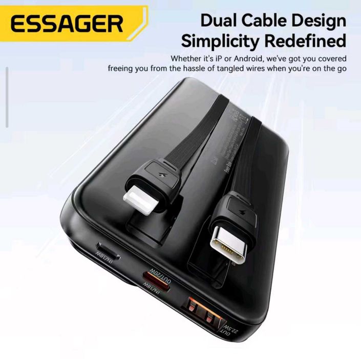 Павербанк Essager 22,5 W_20000mAh