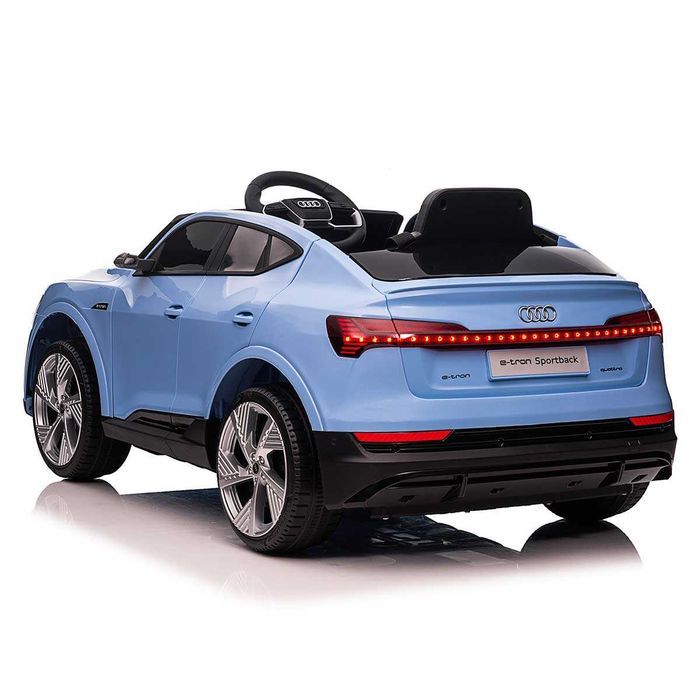 Audi E-Tron Sportback Auto Dla Dzieci 4x4 Na Akumulator LED 12V Radio FM
