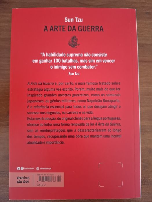 Livro "A arte da guerra "