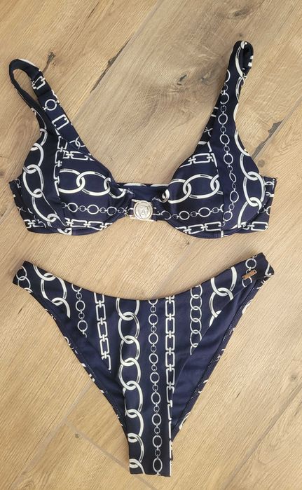 Strój kąpielowy granatowy r.34/36