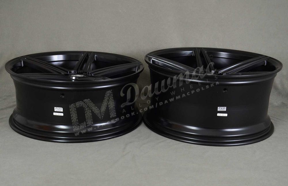 Felgi Forzza Bosan 22" 9J ET25 + 10,5J ET38 5x112 Satin Black