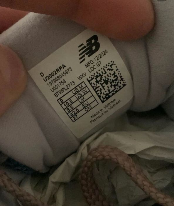 Кроссовки New balance 2002R мужские новые оригинал