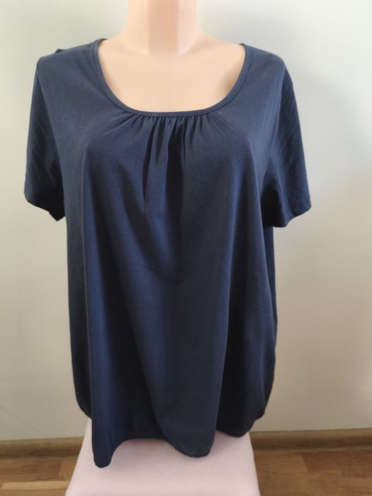 Granatowa bluzka damska