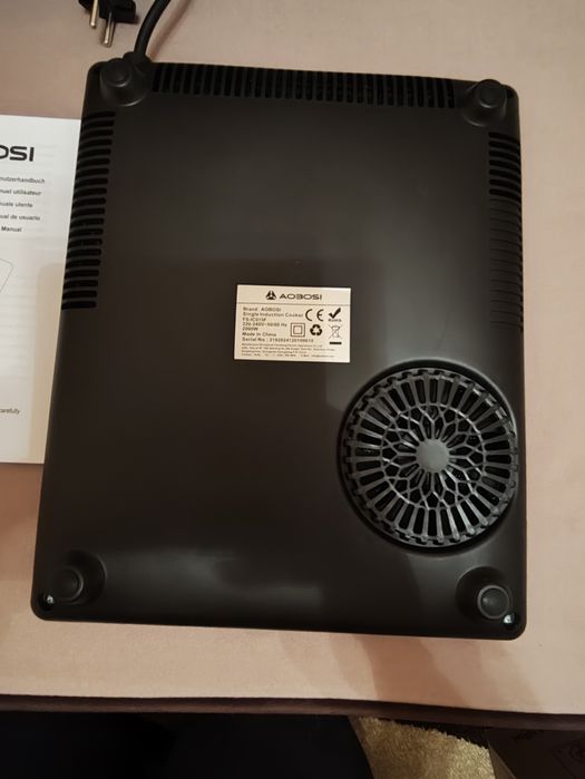 Płyta Indukcyjna Przenośna Aobosi Kuchenka Wolnostojąca 2000w Lcd Time