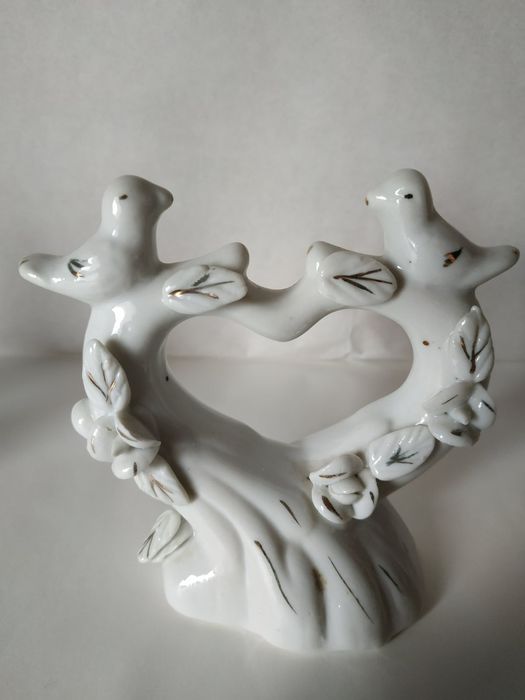 Сердечки с голубями, декор