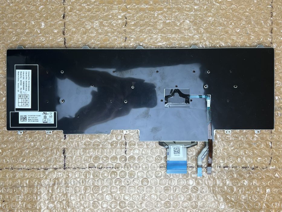 Клавіатура  із підсвіткою та без підсвітки Dell Latitude 5580, 5590, E5550, E5570