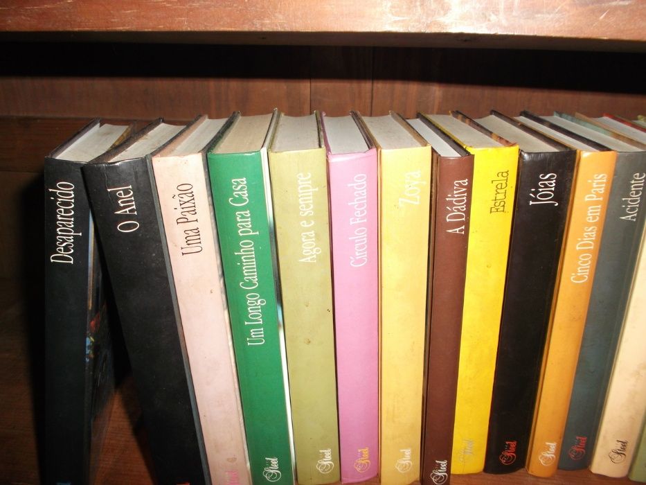 Romances Daniel Steel edição círculo leitores-como novos-valor cada-três ou mais 4 cada